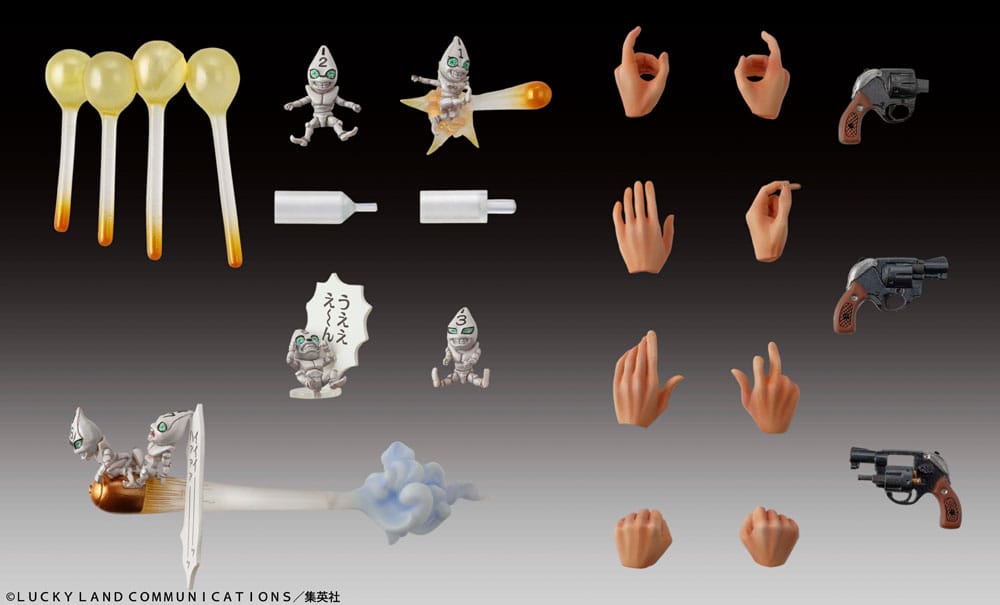 JoJo's Bizarre Adventure Part 5 Statue Legend PVC Statue Chozokado Guido Mista & S P (re-run) 15 cm - MangaShop.ro