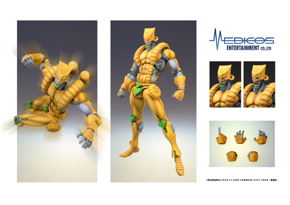 JoJo's Bizarre Adventure Part3 Stardust Crusaders Super Action Action Figure Chozokado (The World) 16 cm - MangaShop.ro