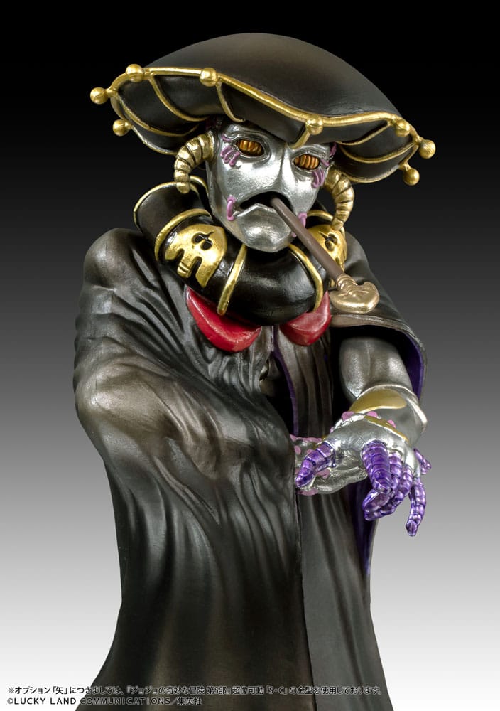 JoJo's Bizarre Adventure Part 5 Golden Wind Statue Legend PVC Statue B S 18 cm - MangaShop.ro