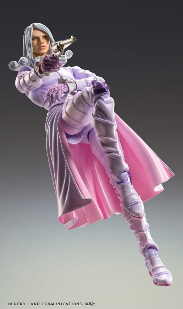 JoJo's Bizarre Adventure Part7 Steel Ball Run Super Action Action Figure Chozokado Funny Valentine Second 15 cm - MangaShop.ro