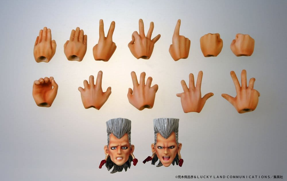 JoJo's Bizarre Adventure: Stardust Crusaders Chozokado Action Figure Jean Pierre Polnareff 15 cm - MangaShop.ro