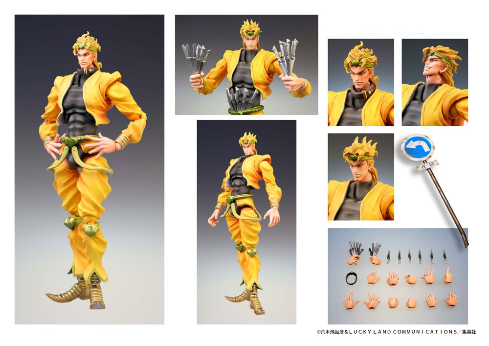 JoJo's Bizarre Adventure Part3 Stardust Crusaders Super Action Action Figure Chozokado (Dio) (re-run) 16 cm - MangaShop.ro