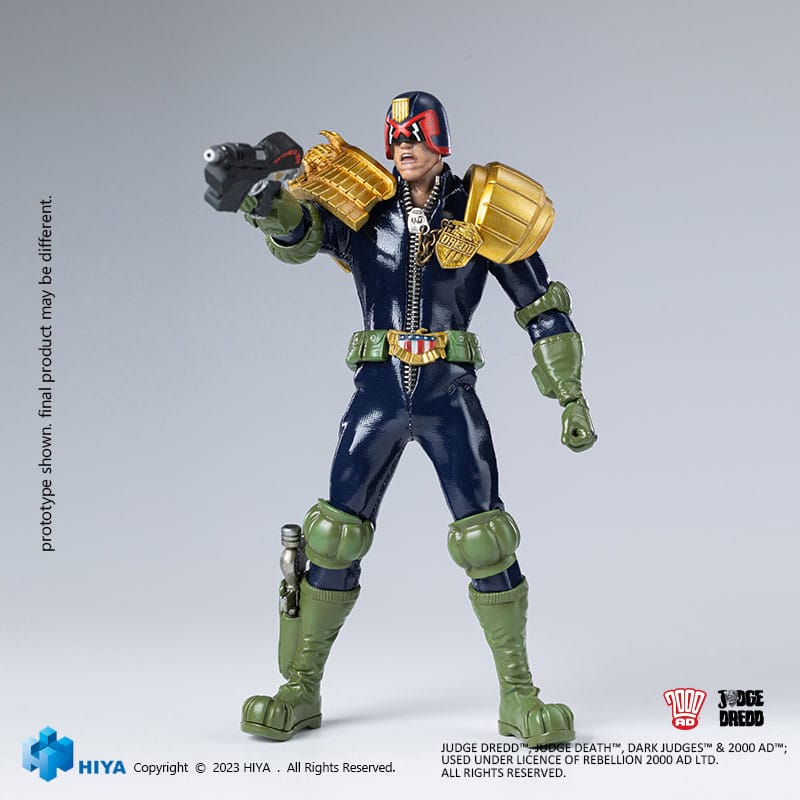 Judge Dredd Exquisite Super Series Action Figure 1/12 John Rambo 15 cm - MangaShop.ro