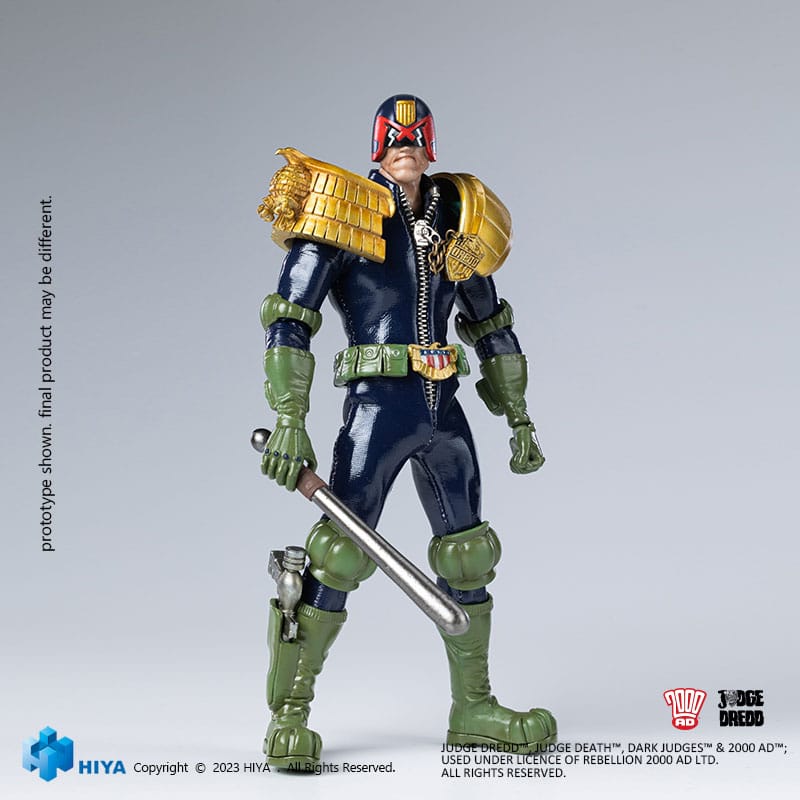 Judge Dredd Exquisite Super Series Action Figure 1/12 John Rambo 15 cm - MangaShop.ro