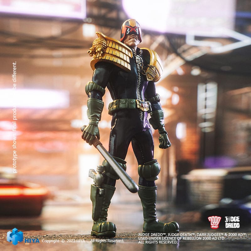 Judge Dredd Exquisite Super Series Action Figure 1/12 John Rambo 15 cm - MangaShop.ro