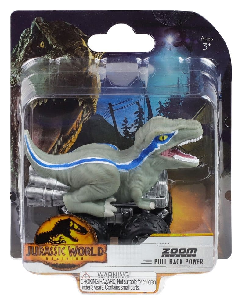 Jurassic World Zoom Riders Vehicle with Action Figure Assortment (24) - MangaShop.ro