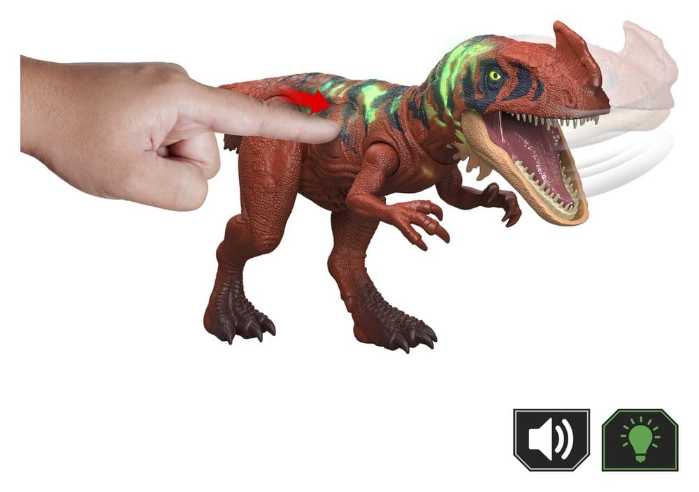 Jurassic World: Survival Action Figure Wild Roar Afrovenator - MangaShop.ro