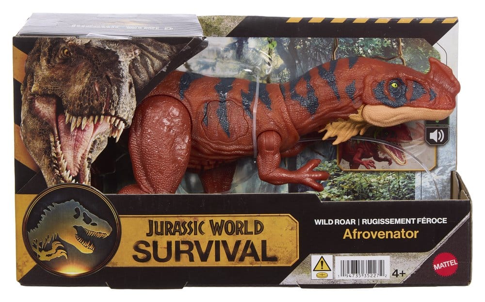 Jurassic World: Survival Action Figure Wild Roar Afrovenator - MangaShop.ro