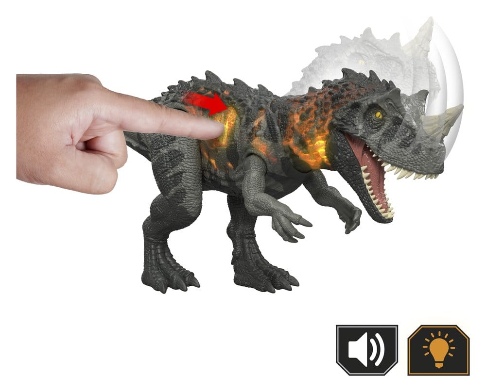 Jurassic World: Survival Action Figure Wild Roar Ceratosaurus - MangaShop.ro