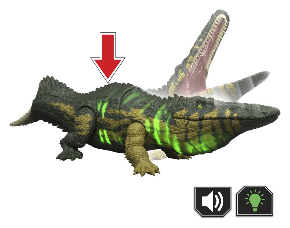 Jurassic World: Survival Action Figure Wild Roar Stomatosuchus 37 cm - MangaShop.ro
