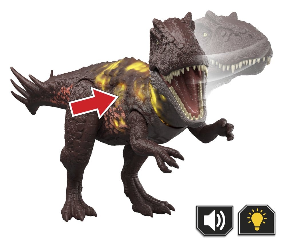 Jurassic World: Survival Action Figure Wild Roar Metriacanthosaurus 31 cm - MangaShop.ro