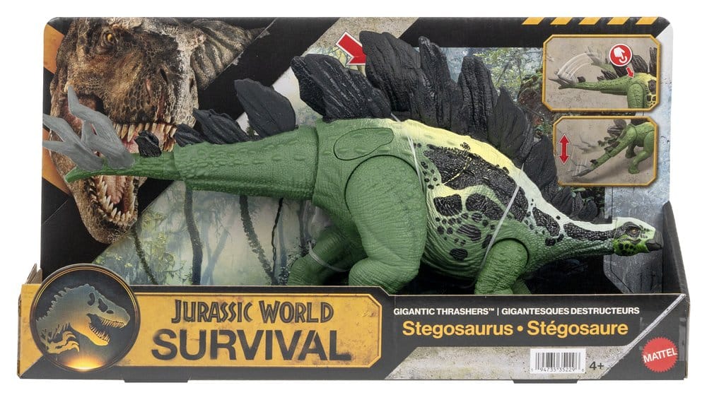 Jurassic World: Survival Action Figure Gigantic Thrashers Stegosaurus - MangaShop.ro