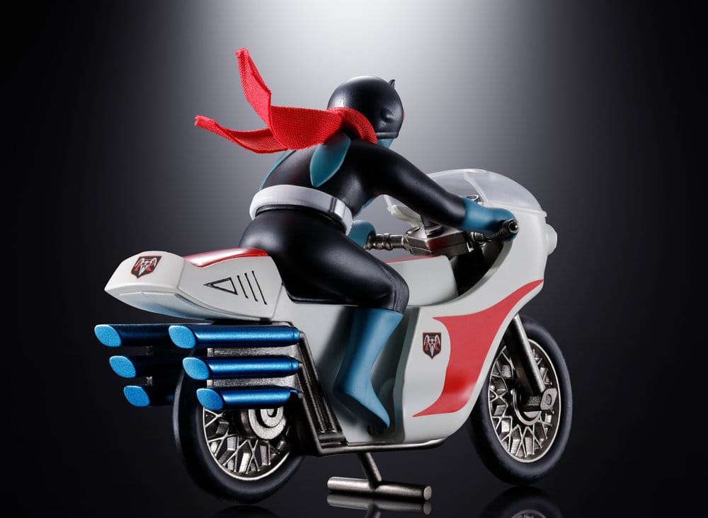Kamen Rider Chogokin Diecast Action Figure Cyclone (Masked Rider 1) 9 cm - MangaShop.ro