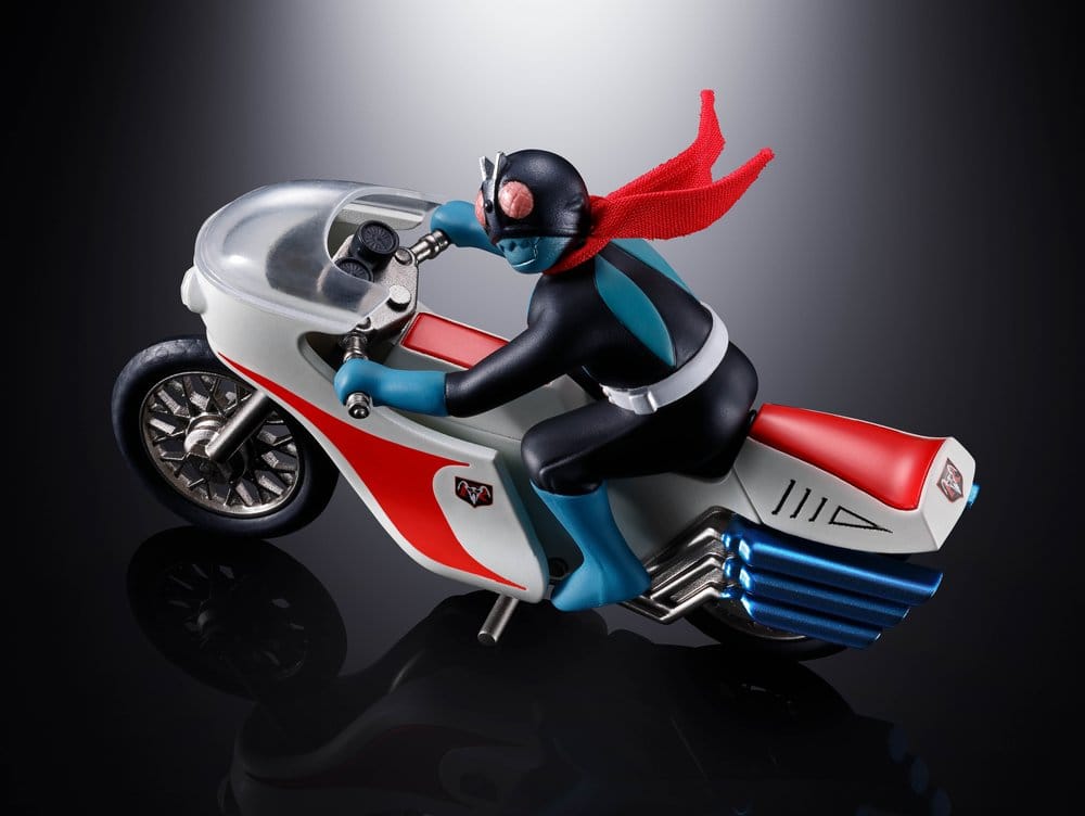 Kamen Rider Chogokin Diecast Action Figure Cyclone (Masked Rider 1) 9 cm - MangaShop.ro