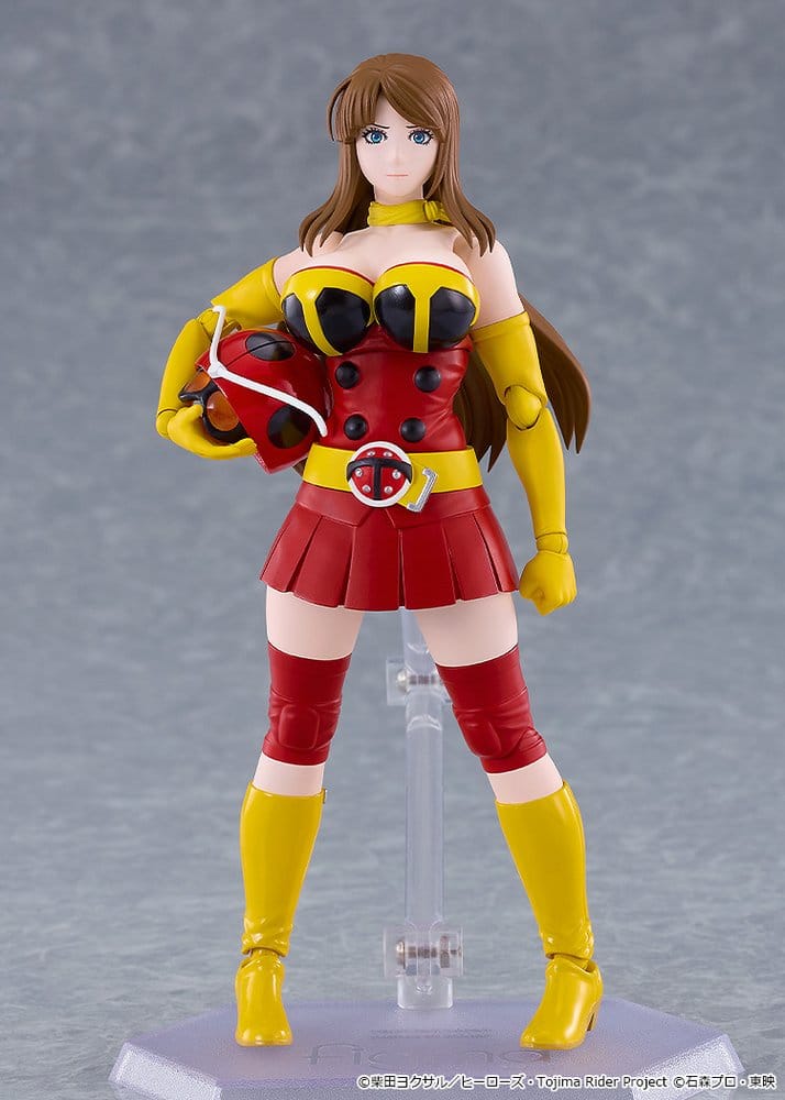 Tojima Wants to Be a Kamen Rider Figma Action Figure Yuriko Okada (Electro-Wave Human Tackle Ver.) 14 cm - MangaShop.ro