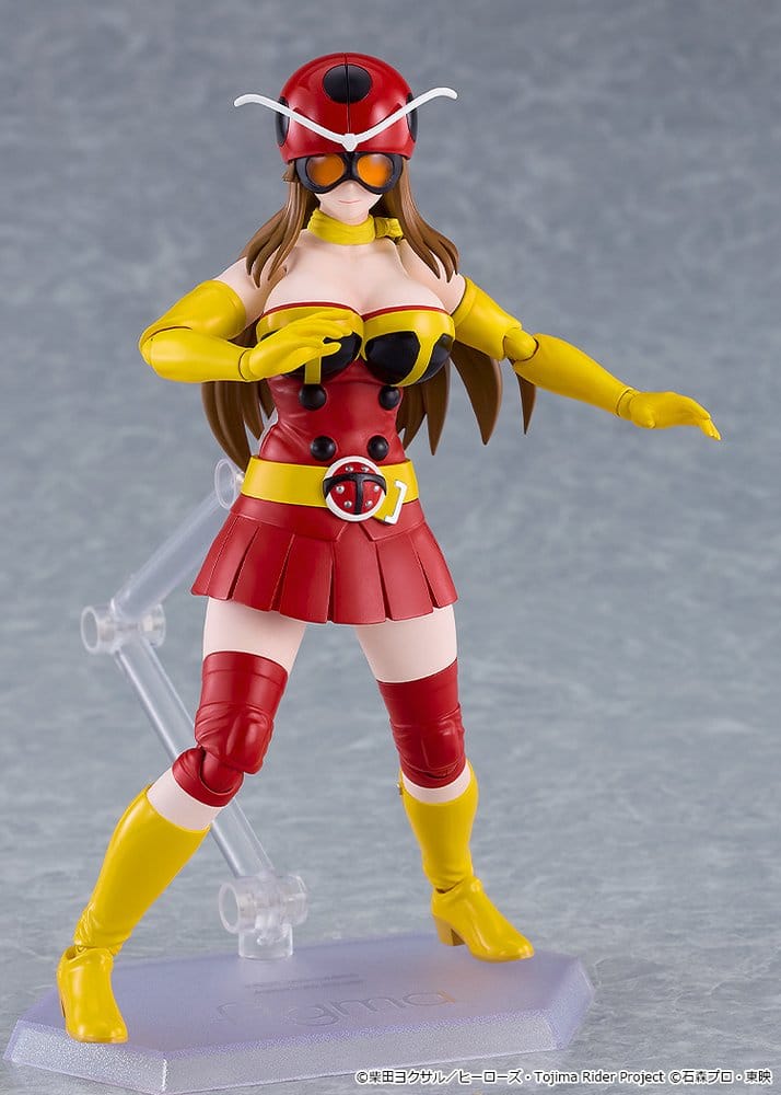 Tojima Wants to Be a Kamen Rider Figma Action Figure Yuriko Okada (Electro-Wave Human Tackle Ver.) 14 cm - MangaShop.ro