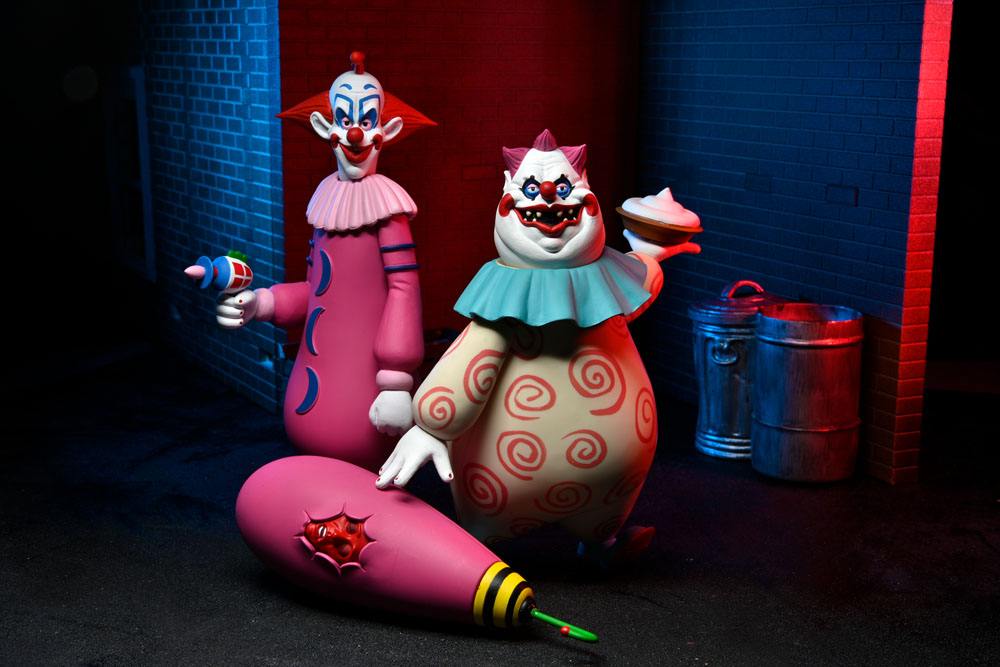 Killer Klowns from Outer Space Toony Terrors Action Figure 2-Pack Slim & Chubby 15 cm - MangaShop.ro