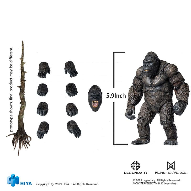 Kong: Skull Island Exquisite Basic Action Figure Kong 15 cm - MangaShop.ro
