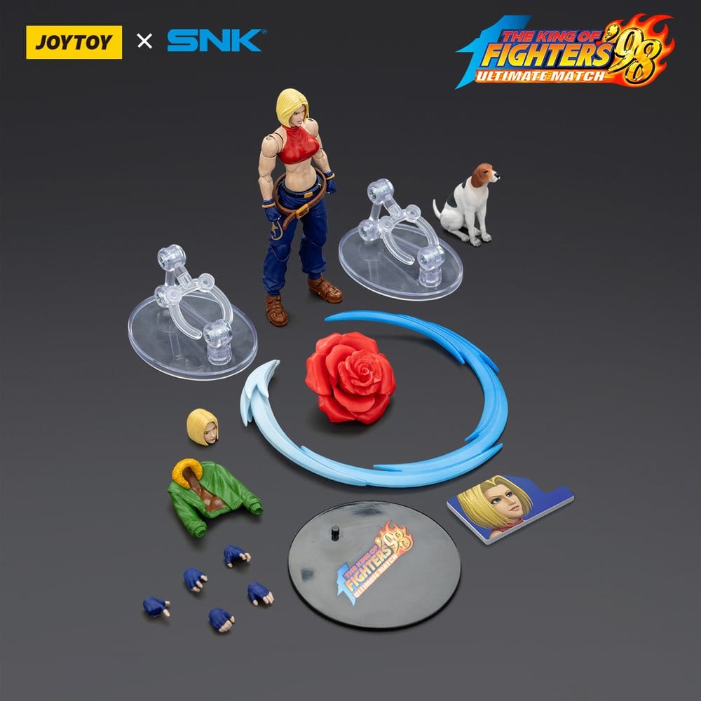 The King of Fighters '98 Ultimate Match Action Figure Blue Mary 11 cm - MangaShop.ro