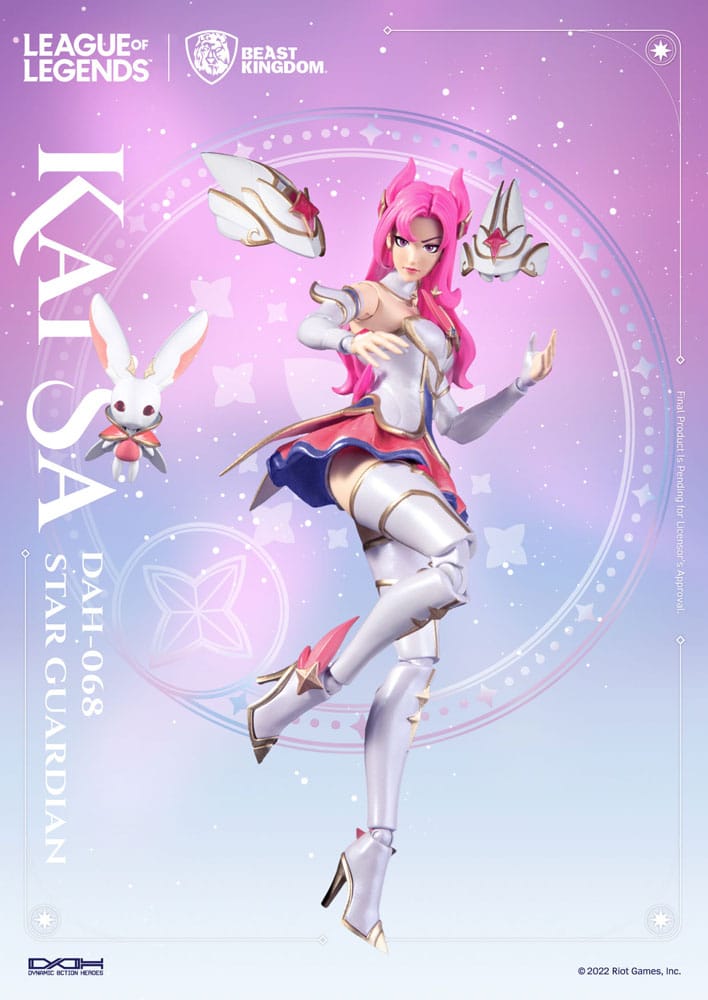 League of Legends Dynamic 8ction Heroes Action Figure 1/9 Star Guardian Kai'Sa 19 cm - MangaShop.ro