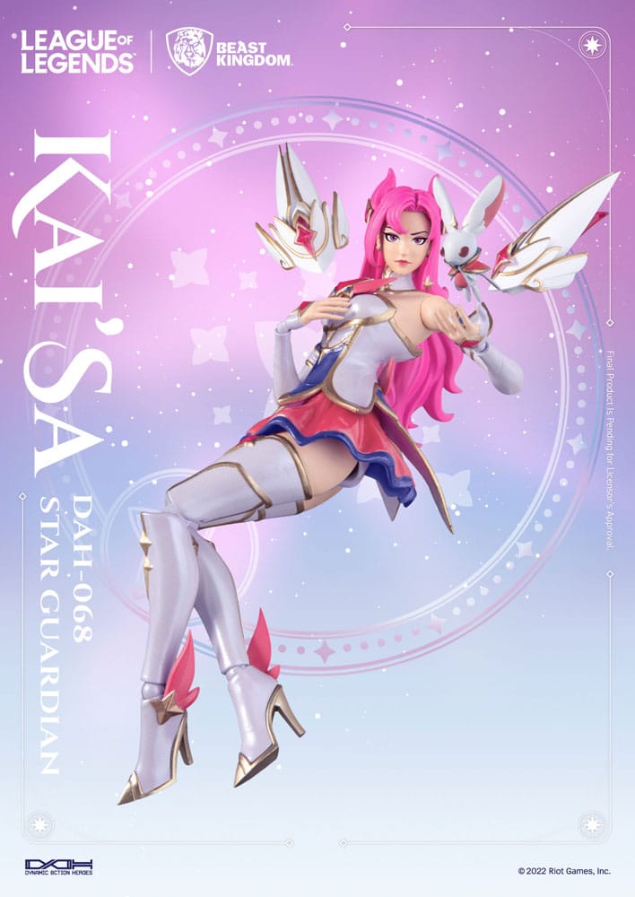 League of Legends Dynamic 8ction Heroes Action Figure 1/9 Star Guardian Kai'Sa 19 cm - MangaShop.ro