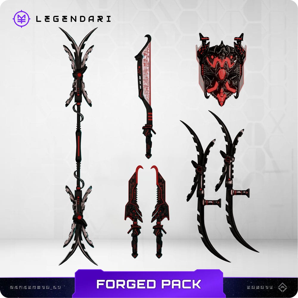 Legendari Accessory Pack Forged Weapons Pack - MangaShop.ro