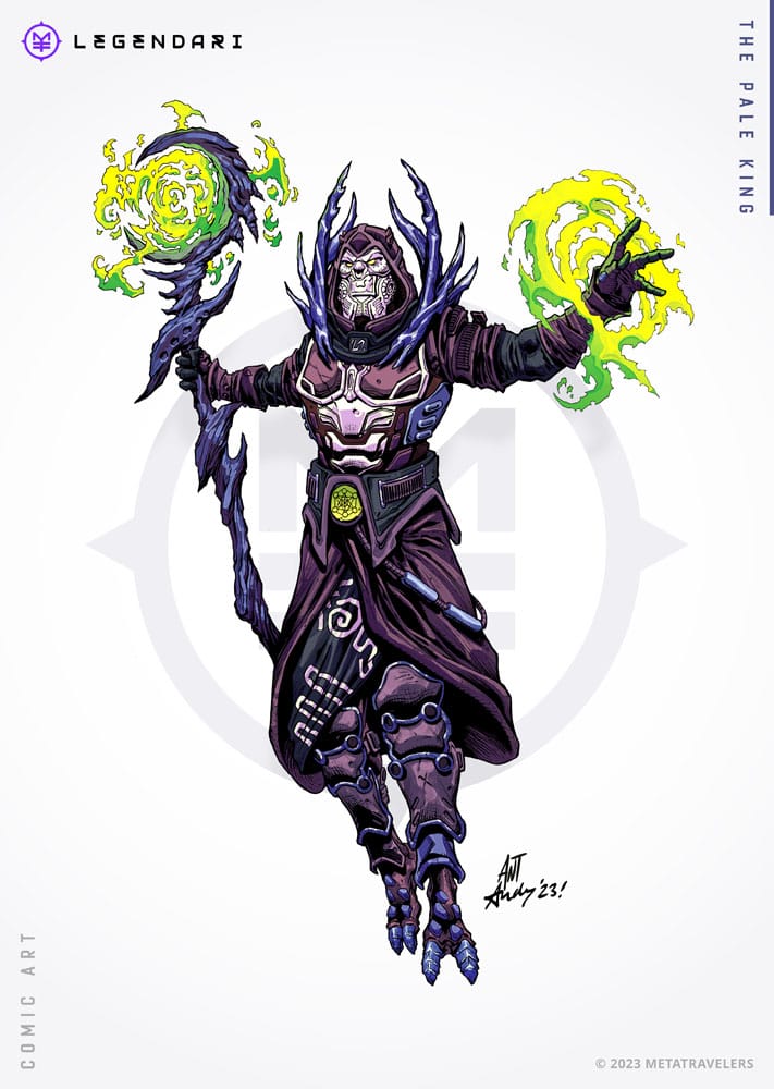 Legendari Action Figure 1/10 Pale King 18 cm - MangaShop.ro