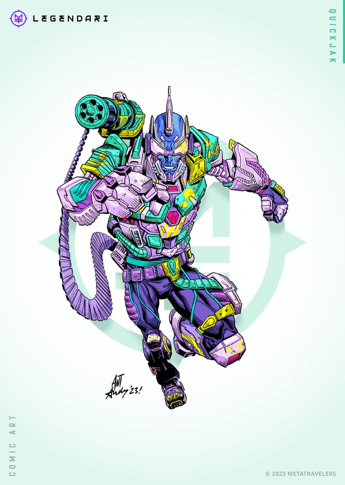Legendari Action Figure 1/10 Quik Jak 18 cm - MangaShop.ro
