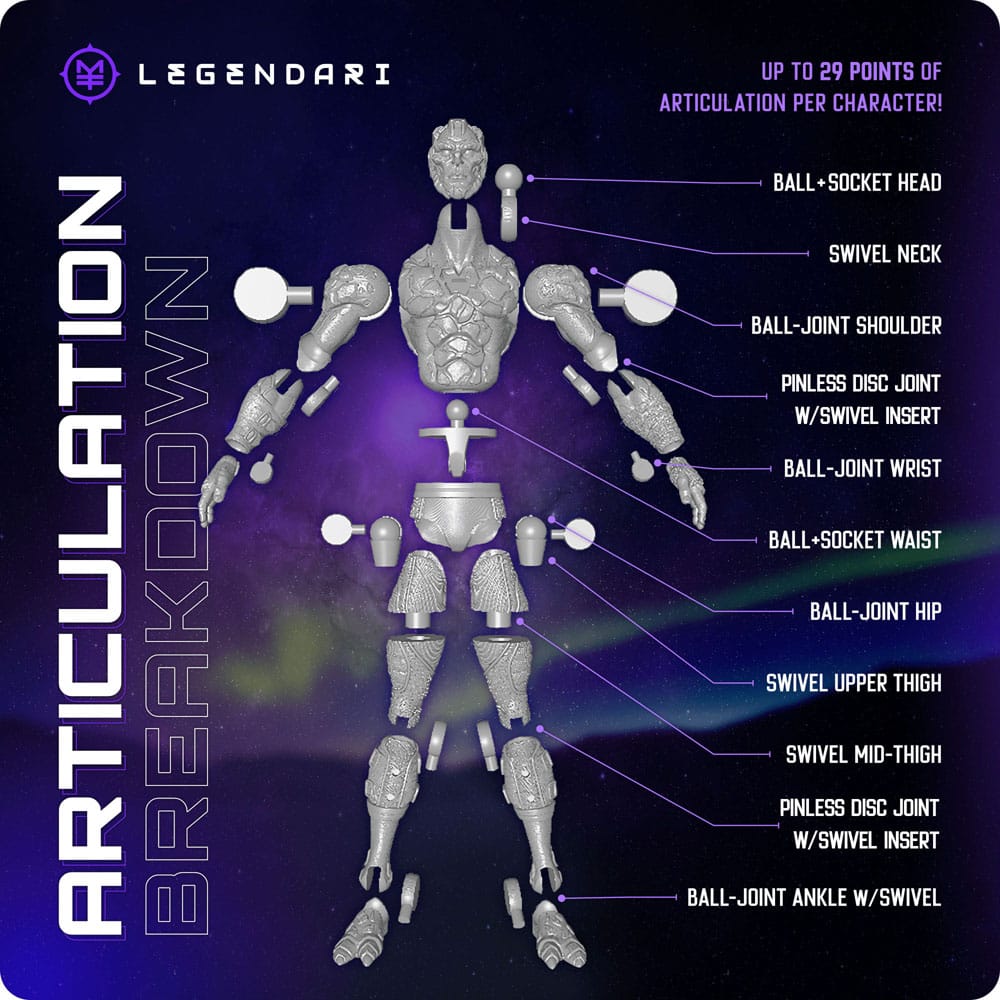 Legendari Action Figure 1/10 Voidwalker 18 cm - MangaShop.ro