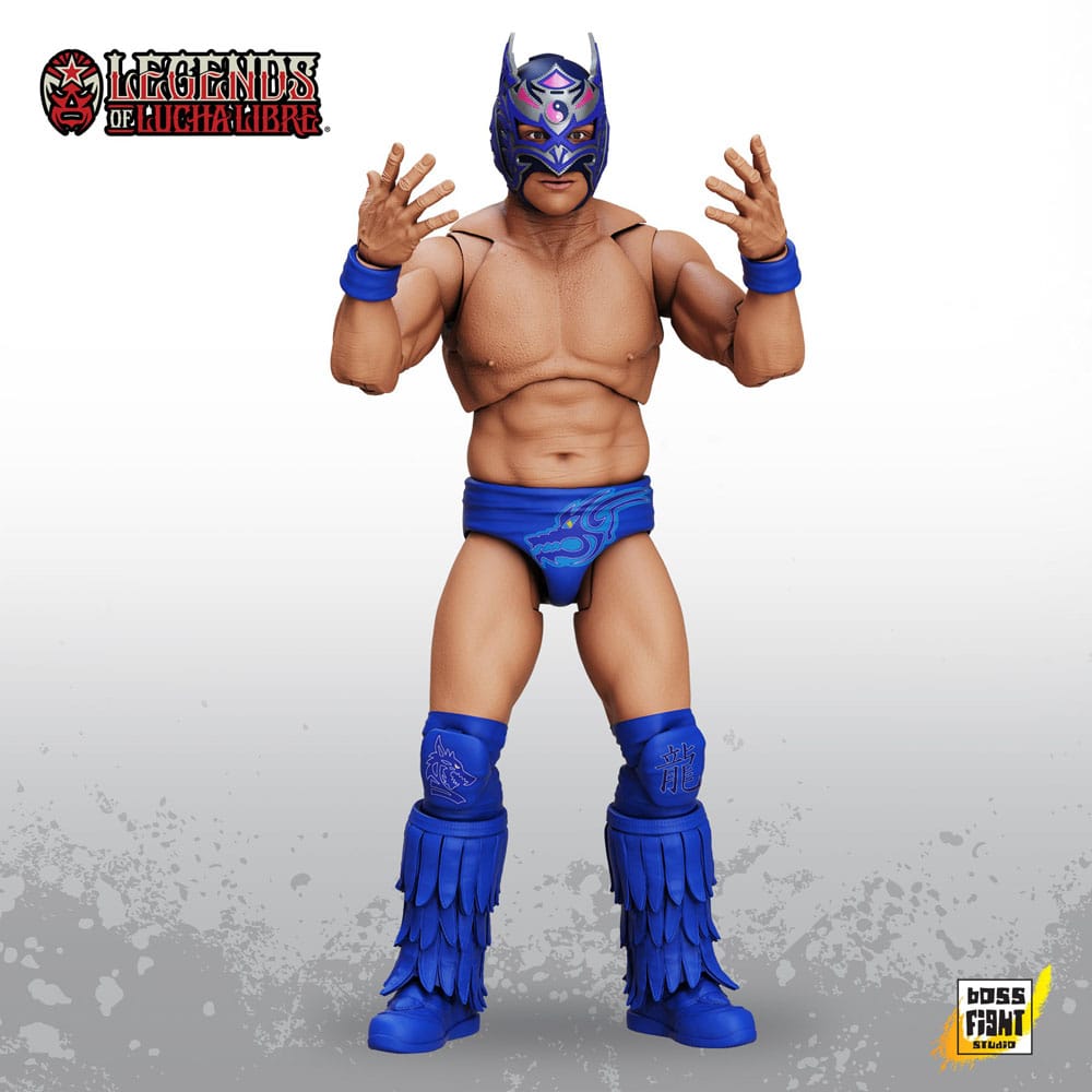 Legends of Lucha Libre Action Figure 1/12 Dragon Lee - MangaShop.ro