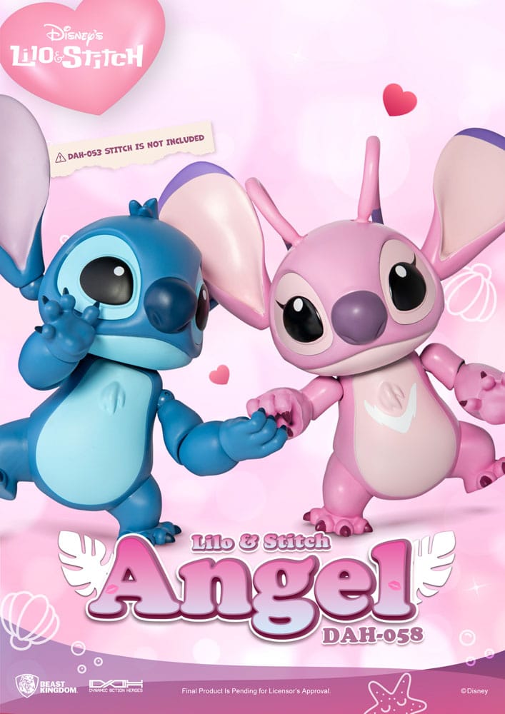 Disney Dynamic 8ction Heroes Action Figure 1/9 Angel (Lilo & Stitch) 16 cm - MangaShop.ro