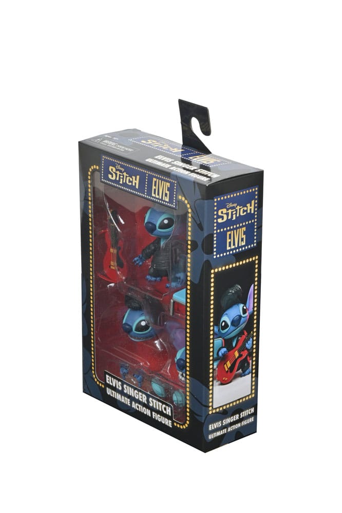 Lilo & Stitch Action Figure Ultimate Singer Elvis Stitch 7 cm - MangaShop.ro