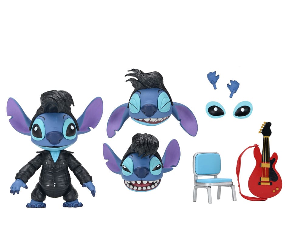 Lilo & Stitch Action Figure Ultimate Singer Elvis Stitch 7 cm - MangaShop.ro