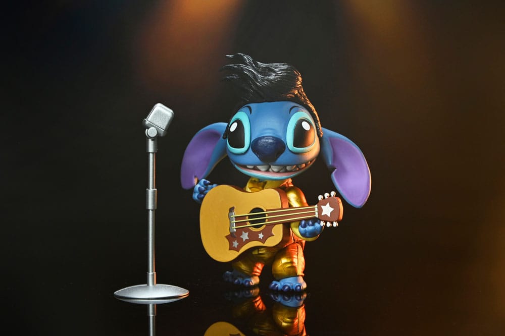 Lilo & Stitch Action Figure Ultimate Gold Suit Elvis Stitch 18 cm - MangaShop.ro