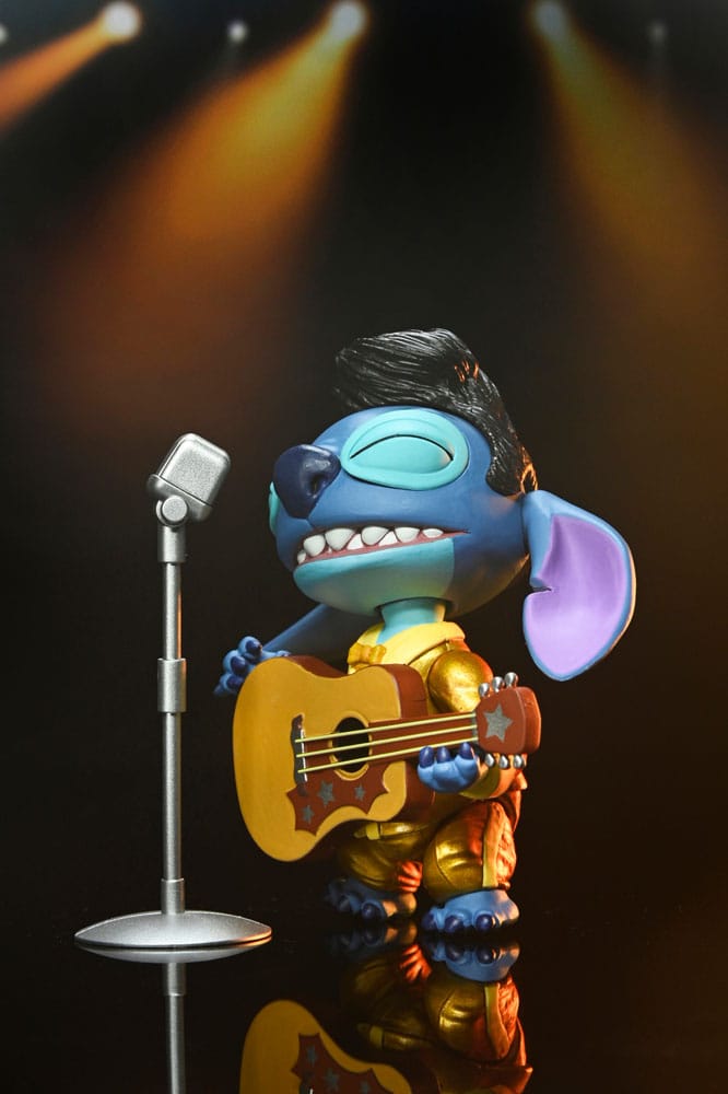 Lilo & Stitch Action Figure Ultimate Gold Suit Elvis Stitch 18 cm - MangaShop.ro