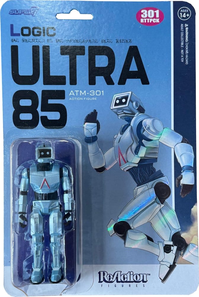 Logic ReAction Action Figure Wave 02 ATM-301 (Blue) - MangaShop.ro