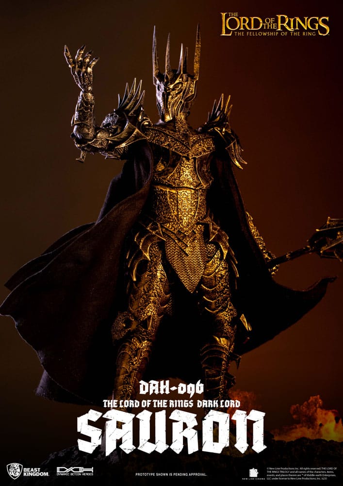 Lord of the Rings Dynamic 8ction Heroes Action Figure 1/9 Sauron 29 cm - MangaShop.ro