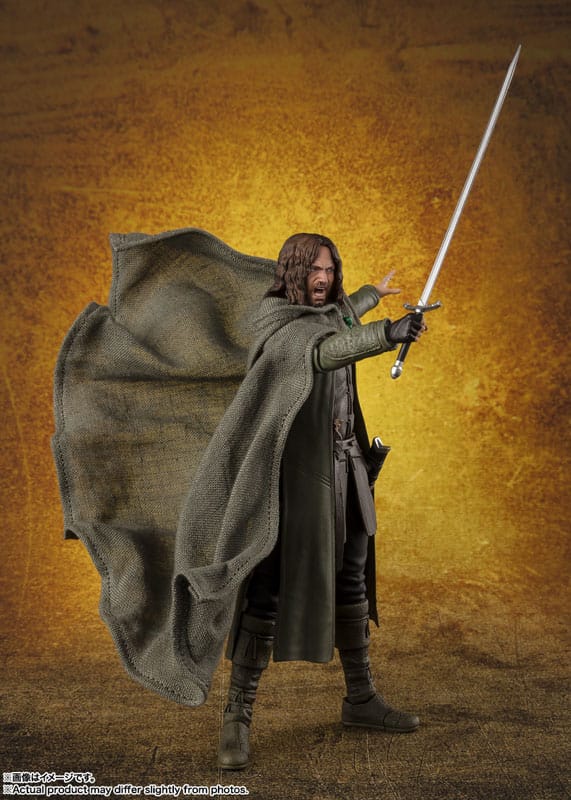 Lord of the Rings S.H. Figuarts Action Figure Aragorn 16 cm - MangaShop.ro
