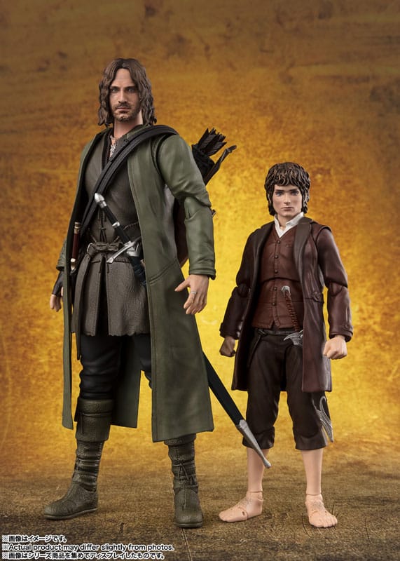 Lord of the Rings S.H. Figuarts Action Figure Aragorn 16 cm - MangaShop.ro