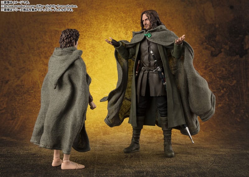 Lord of the Rings S.H. Figuarts Action Figure Aragorn 16 cm - MangaShop.ro