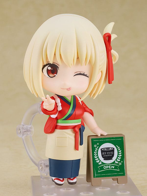 Lycoris Recoil Nendoroid Action Figure Chisato Nishikigi: Cafe LycoReco Uniform Ver. 10 cm - MangaShop.ro