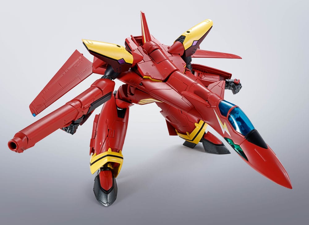 Macross 7 Hi-Metal R Action Figure VF-19 Custom Fire Valkyrie 11 cm - MangaShop.ro