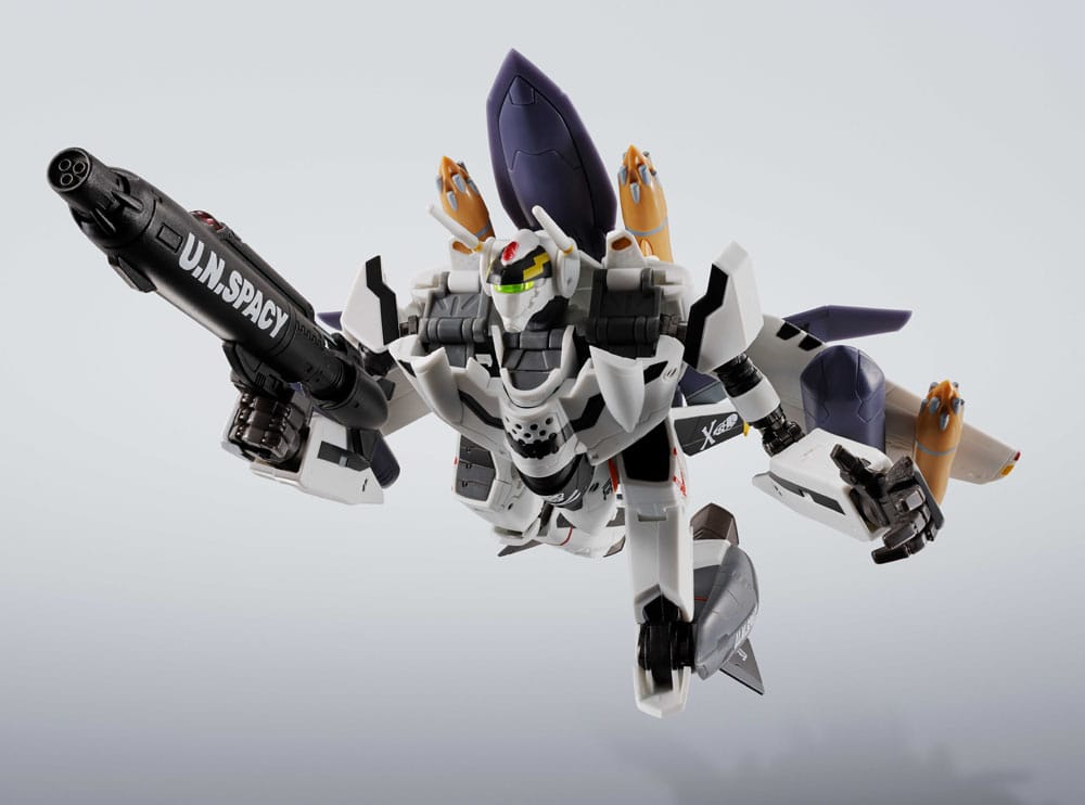 Macross 7 Hi-Metal R Action Figure VF-0S Phoenix (Roy Focker Use) & QF-2200D-B Ghost Set 14 cm - MangaShop.ro
