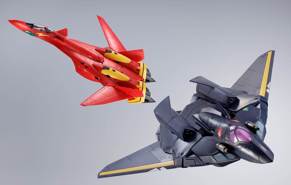 Macross 7 DX Chogokin Action Figure VF-17S Nightmare Stealthvalkyrie (Gamlin Kizaki use) 25 cm - MangaShop.ro