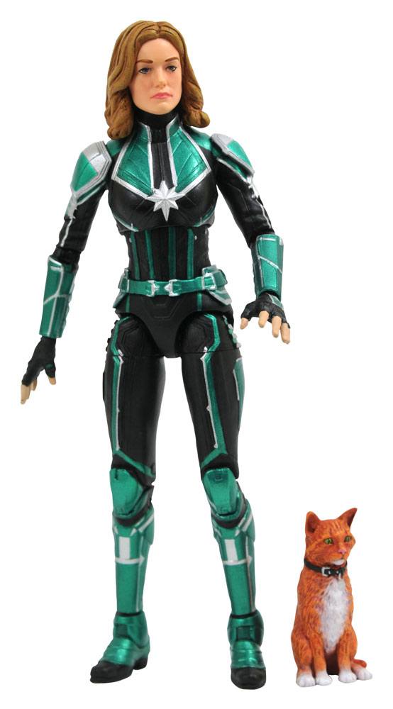 Captain Marvel Marvel Select Action Figure Captain Marvel Starforce Uniform 18 cm - MangaShop.ro