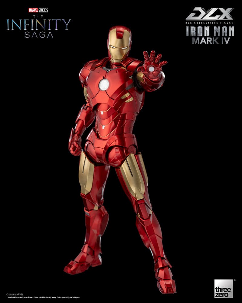 Infinity Saga DLX Action Figure 1/12 Iron Man Mark 4 17 cm - MangaShop.ro