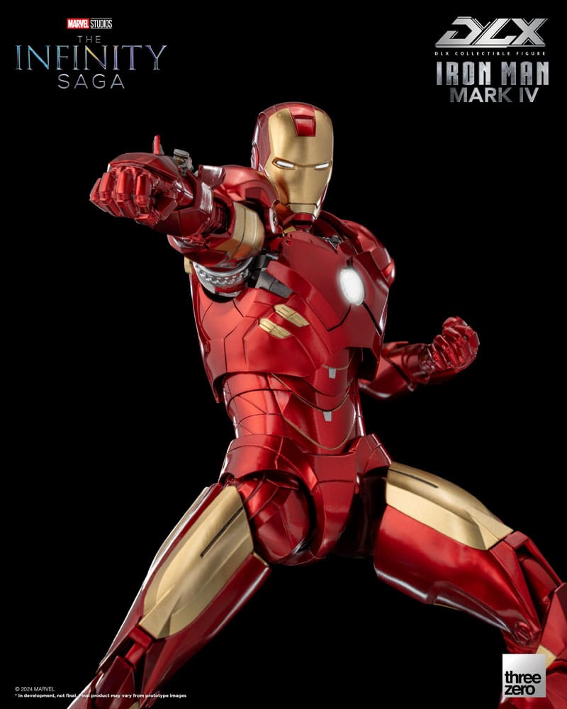 Infinity Saga DLX Action Figure 1/12 Iron Man Mark 4 17 cm - MangaShop.ro