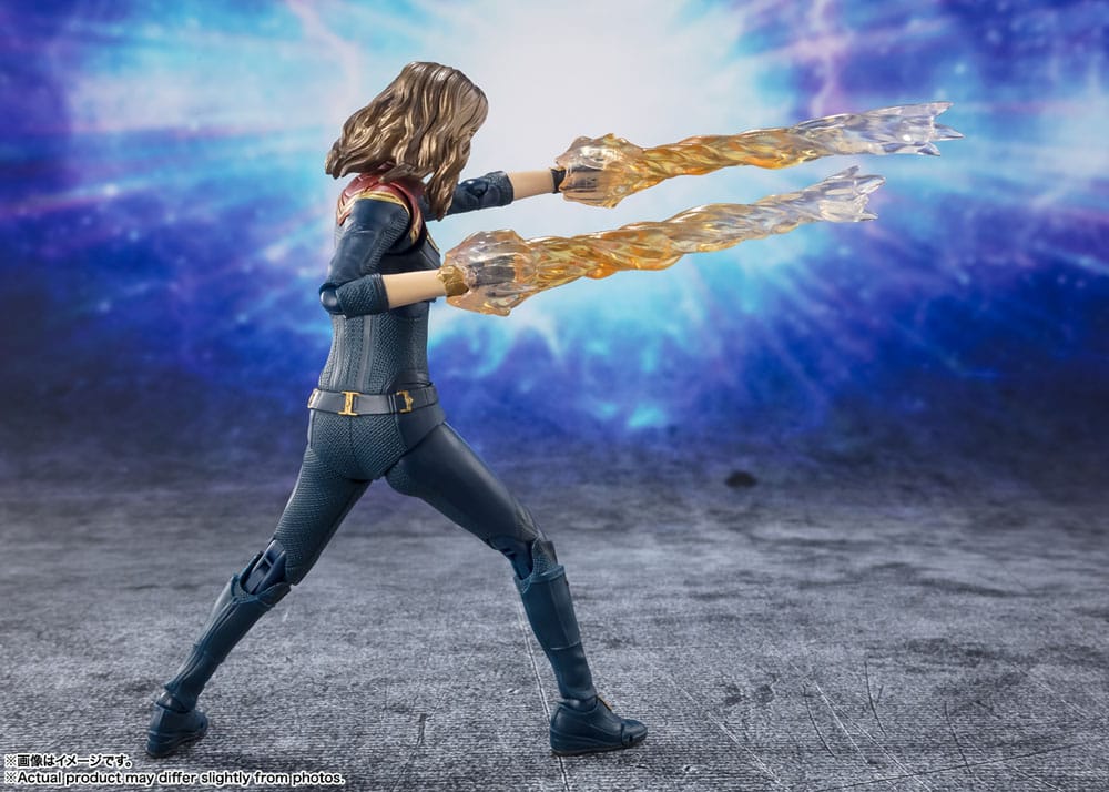 The Marvels S.H. Figuarts Action Figure Captain Marvel 15 cm - MangaShop.ro