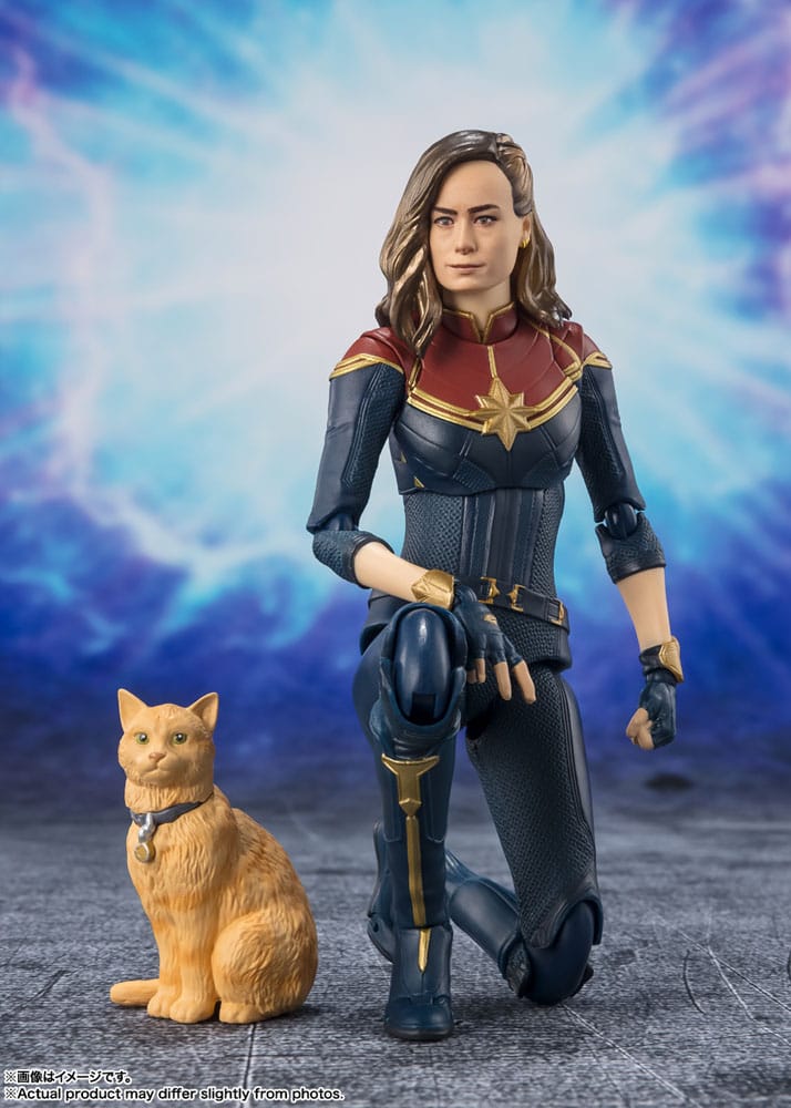 The Marvels S.H. Figuarts Action Figure Captain Marvel 15 cm - MangaShop.ro