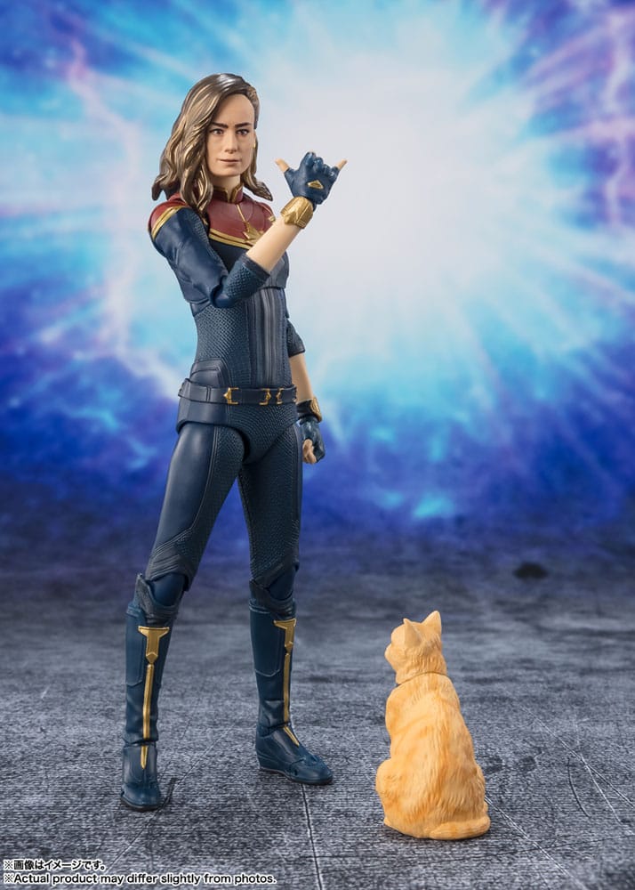 The Marvels S.H. Figuarts Action Figure Captain Marvel 15 cm - MangaShop.ro